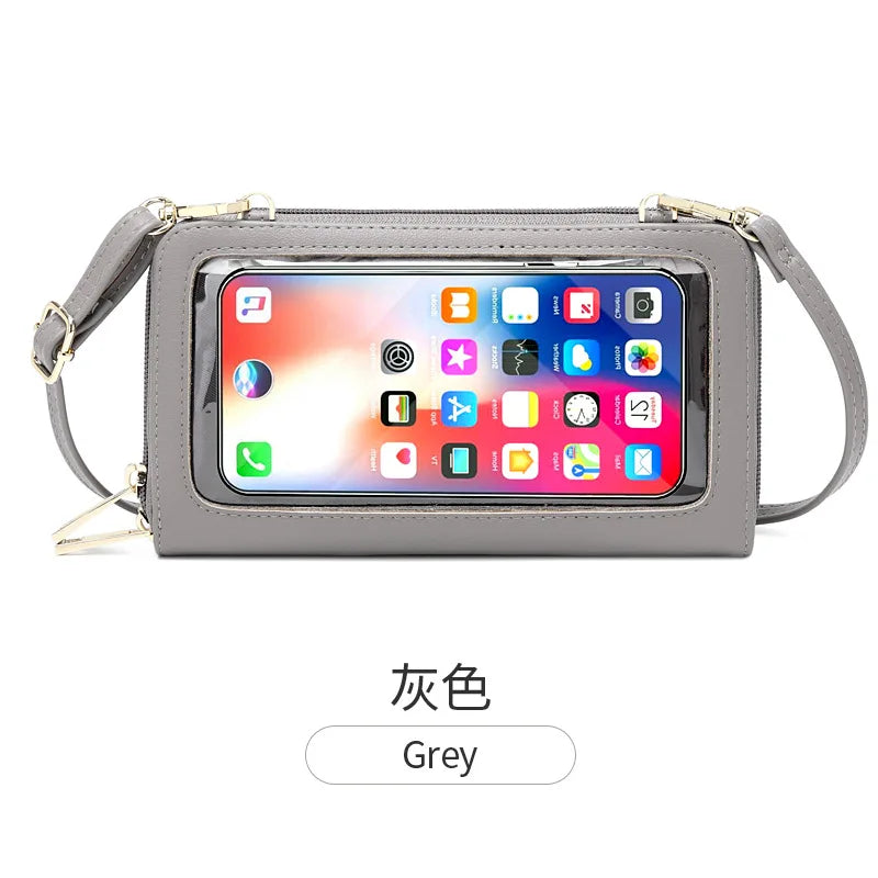 Women's Large Capacity Shoulder Wallet Phone Bag
