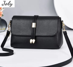 Green Women's Shoulder Crossbody Bag Waterproof PU Leather