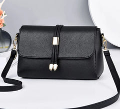 Green Women's Shoulder Crossbody Bag Waterproof PU Leather