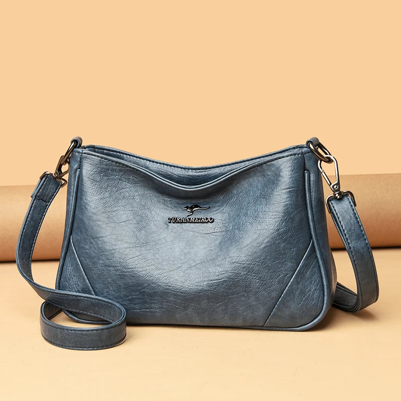 Retro PU Shoulder Bag Women Summer Crossbody Bag