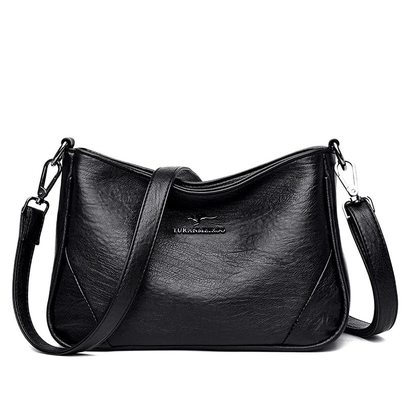 Retro PU Shoulder Bag Women Summer Crossbody Bag