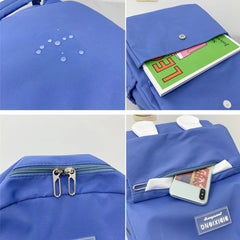 Personalized Name Large Capacity Schoolbag for Junior High