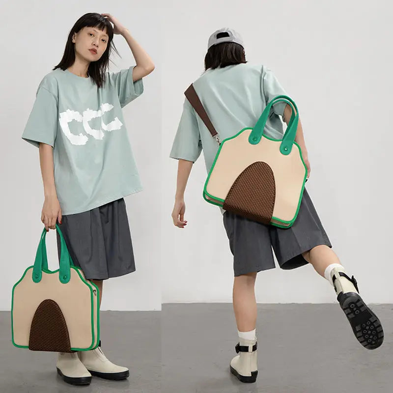 Large Capacity Shoulder Bags For Women Pu Leather Tote Handbags