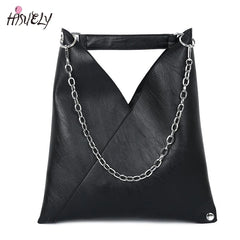 Large Leather Shoulder Bag for Women - High Capacity Crossbody Messenger Handbag