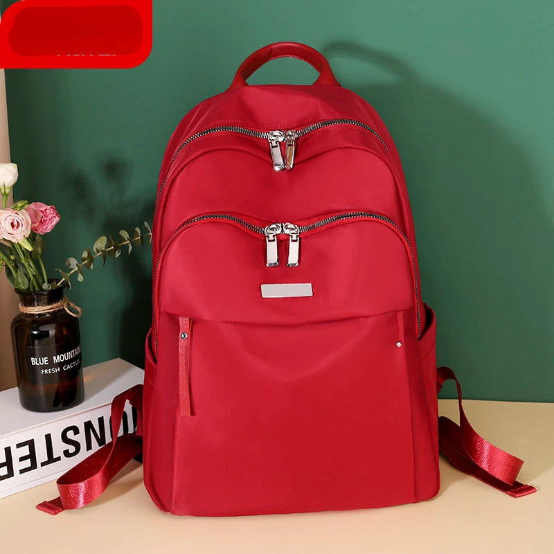 Large Capacity Anti-theft Backpack Waterproof Oxford Female Shoulder Bag
