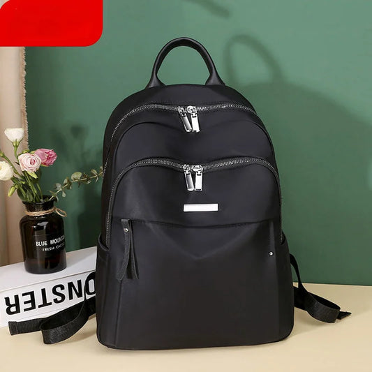 Large Capacity Anti-theft Backpack Waterproof Oxford Female Shoulder Bag