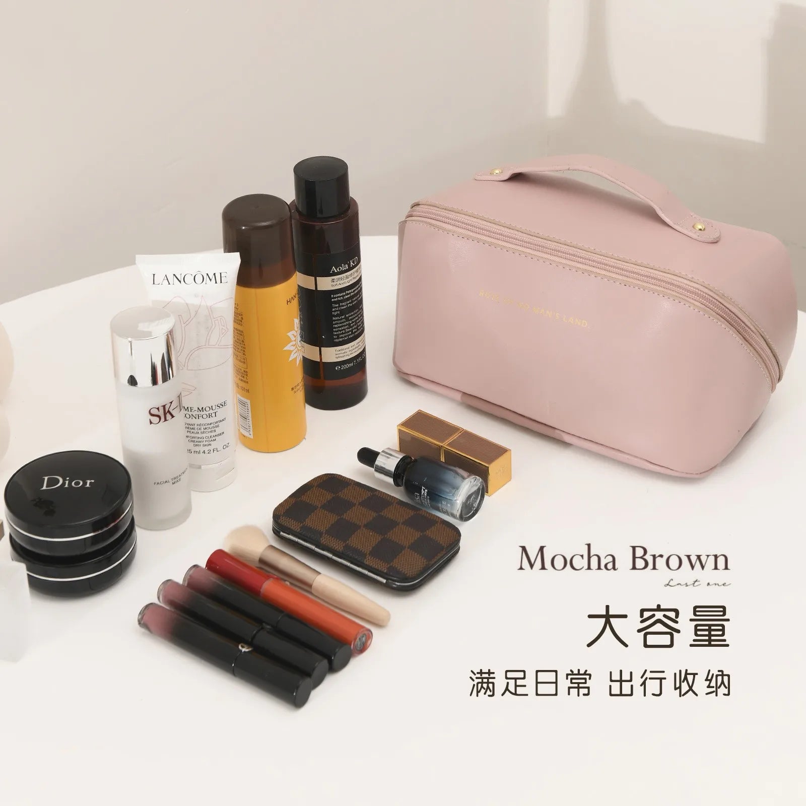 Large Capacity Travel Cosmetic Bag Multifunction Toiletry Kit Women