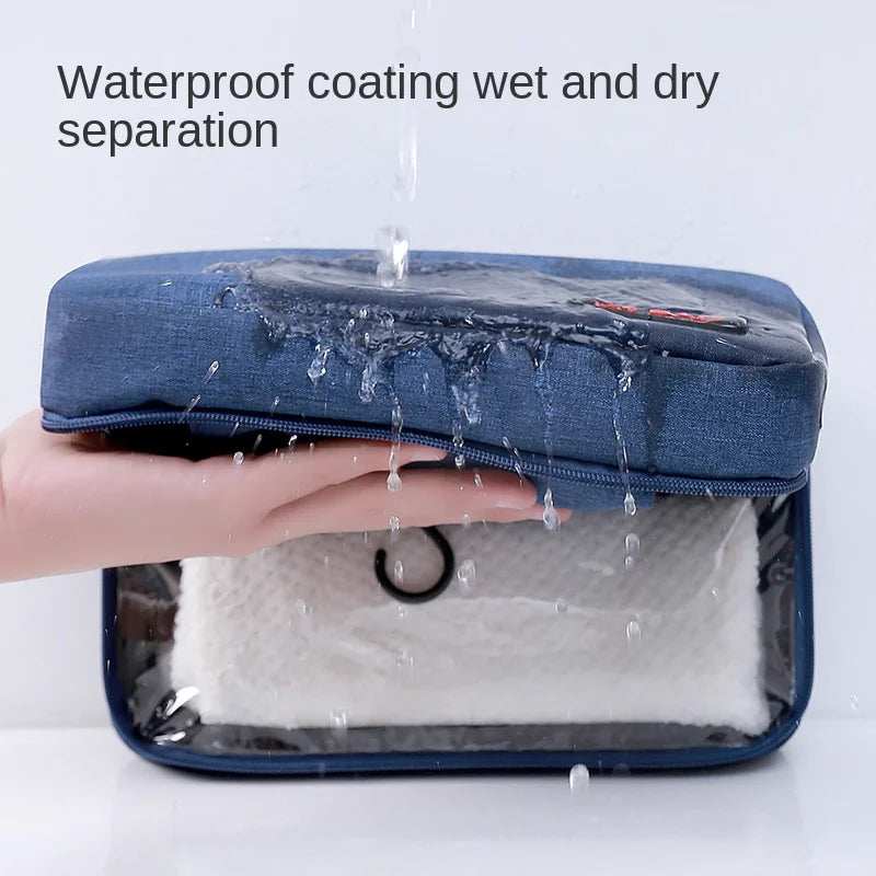 Large Hanging Travel Toiletries Bag Men Makeup Organizer Women's Cosmetic Bag