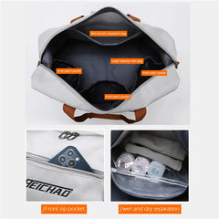 Large-capacity Travel Bag Dry Wet Separation Handbag Light Storage Bag