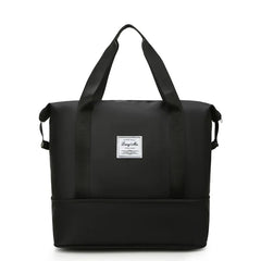 Large-capacity Female Portable Folding Bag Waterproof Duffel Bag