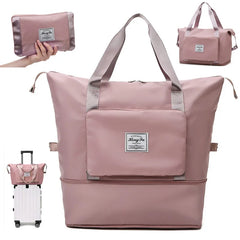 Large-capacity Female Portable Folding Bag Waterproof Duffel Bag