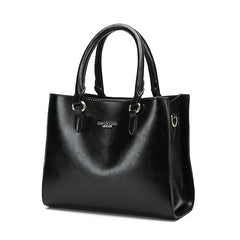Casual Leather Handbag for Women - Large Messenger Bag