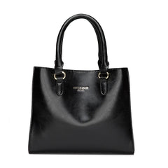 Casual Leather Handbag for Women - Large Messenger Bag