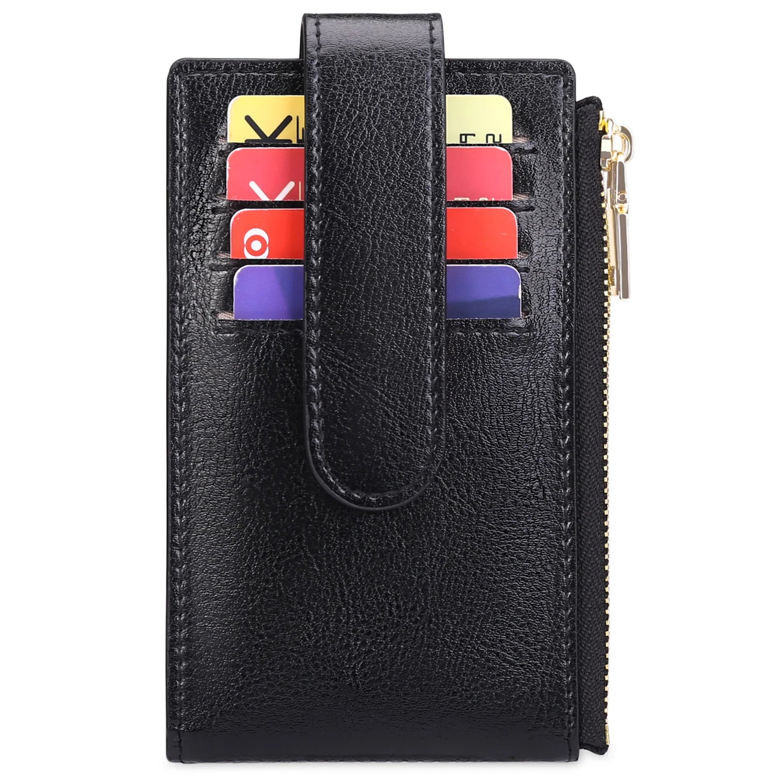 Leather Women's Clip AirTag Tracker Multifunctional