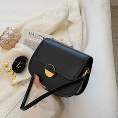 Leisure Texture Shoulder Bag Lady Handbag Tote Solid