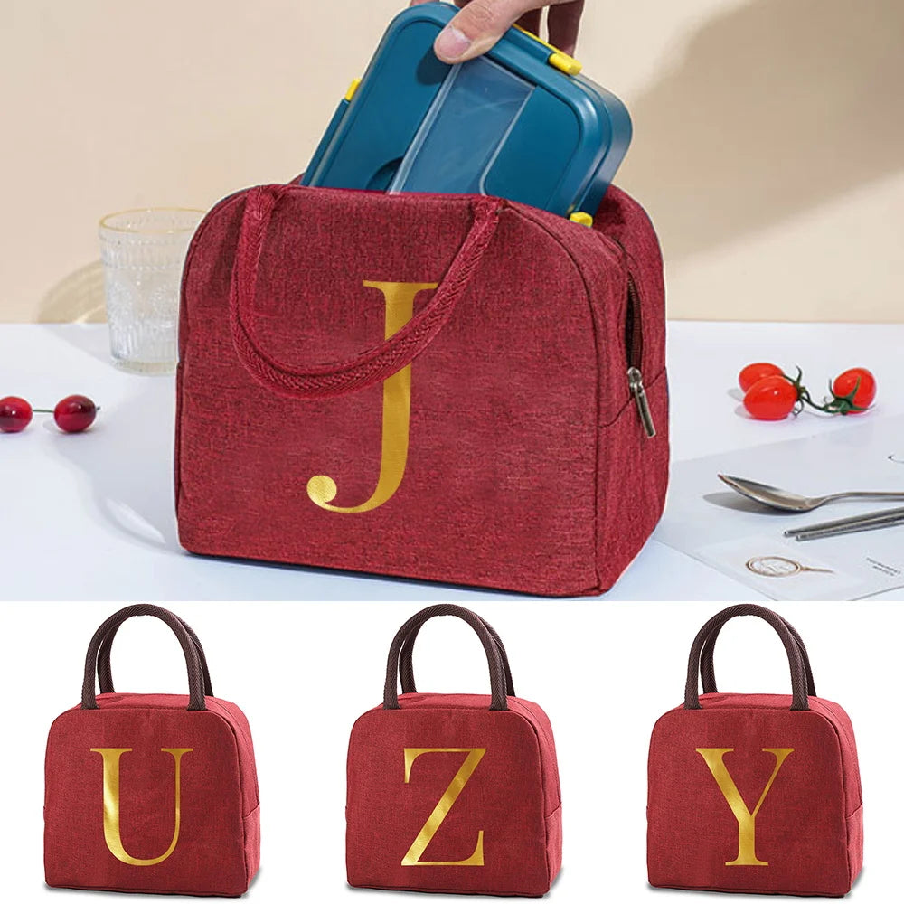 Insulated Lunch Bag Cooler Bag Travel Picnic Bag School Food Dinner Bag Camping