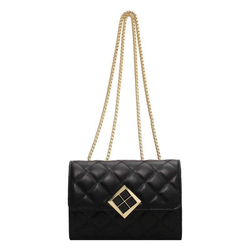 Leisure Shoulder Bag Small Flap PU Leather Messenger Bag