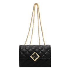 Leisure Shoulder Bag Small Flap PU Leather Messenger Bag