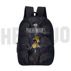 Little Nightmares 2 Kindergarten 3D Backpack Kids Cartoon School Bag