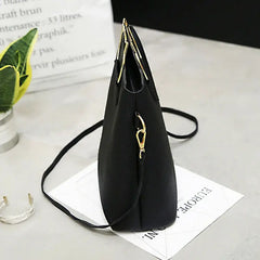 3PCS Women Leather Satchel Shoulder Crossbody Bag Wallet Evening Bag Set
