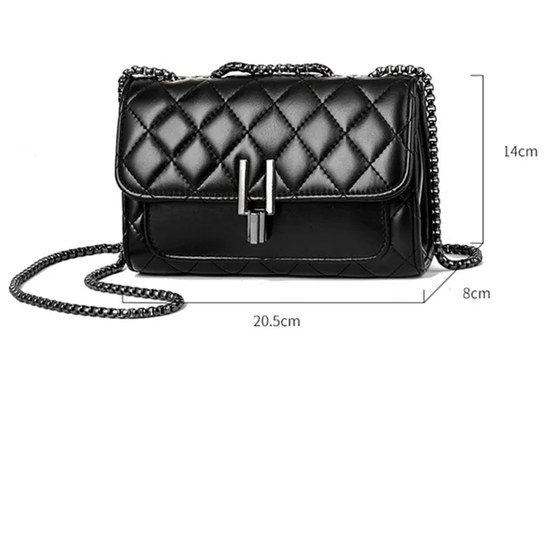 Mini Square Chain Shoulder Bag Crossbody Clutch Wallet Handbag