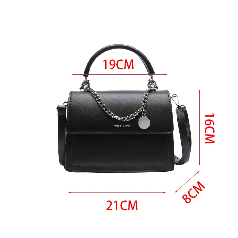 Women Large Capacity PU Leather Shoulder Tote Bag