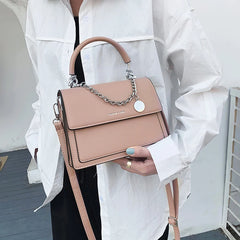 Women Large Capacity PU Leather Shoulder Tote Bag