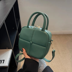 Matts PU Leather Women Cross Body Top Handle Handbag Shoulder Hobo Bag