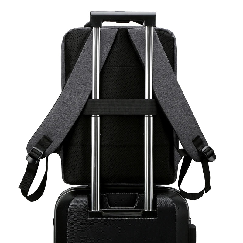 Anti Theft Waterproof 15.6 Laptop Backpack Large Capacity Business School Bag