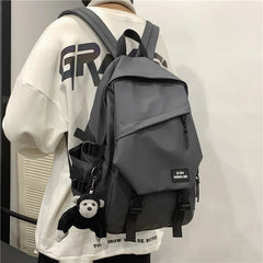 Men Backpack School Bags College Book Lady Laptop Backpack Girl Student Bag