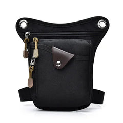 Men Canvas Drop Waist Bags Leg Pack Bag for Work Khaki