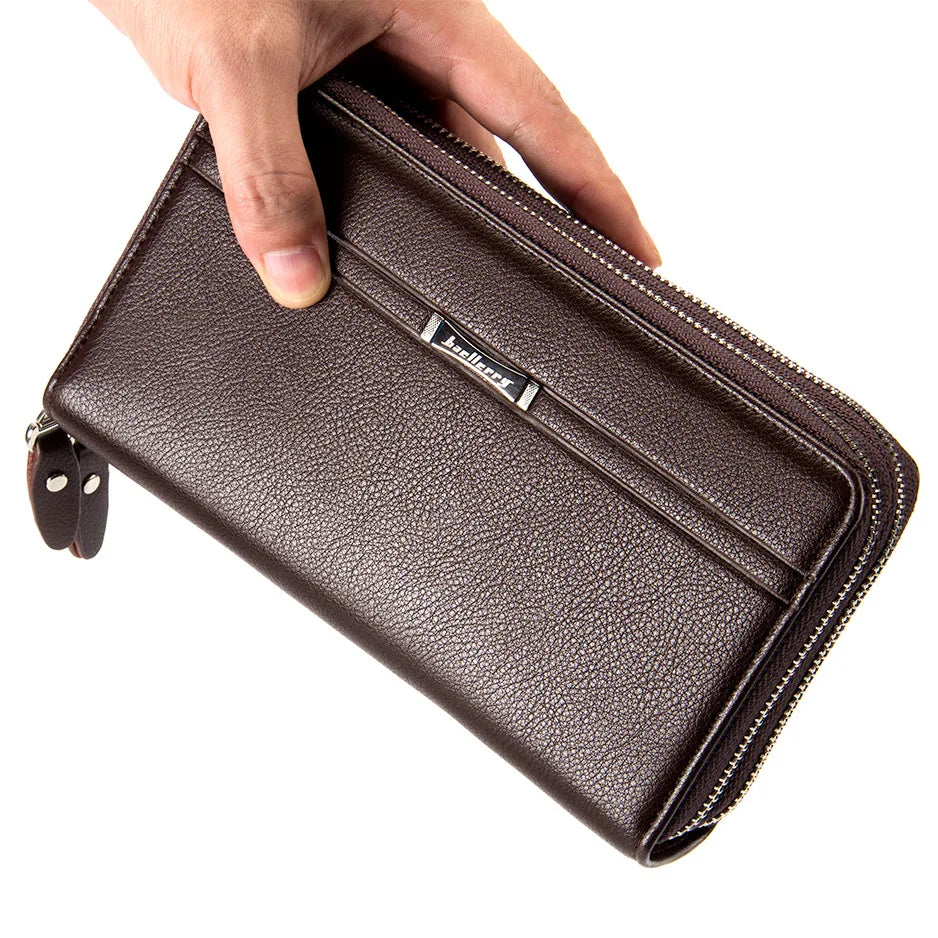 Men's Clutch Bag Large Capacity Wallet Multifunction Purse