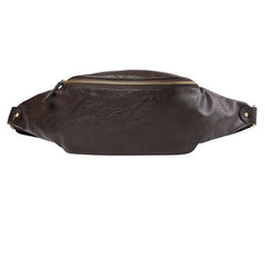 Men Messenger Bag Casual Travel Chest Bag High PU Leather Men's Shoulder Bag