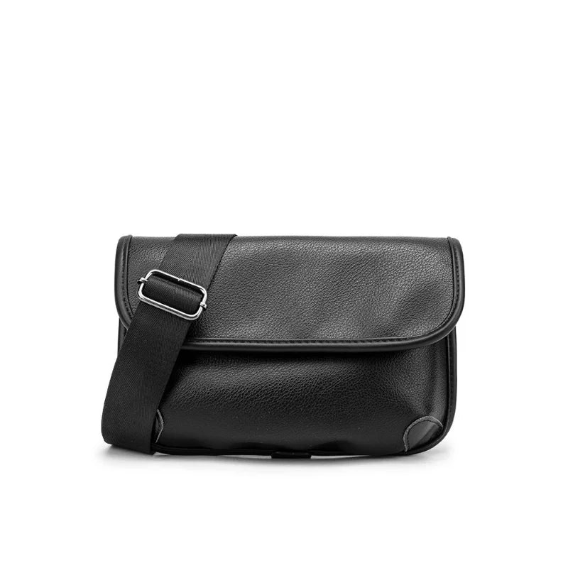 Men Small Crossbody Square Bag Phone Diagonal Street Style Shoulder Bag
