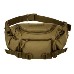 Waterproof 1000D Nylon Sling Chest Fanny Pack Waist Bag