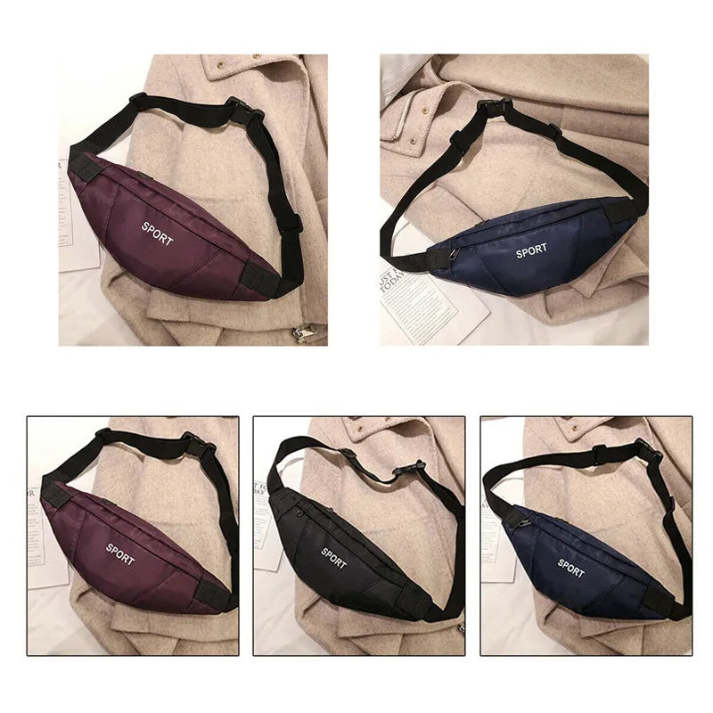 Waist Fanny Pack Belt Bag Travel Hip Bum Bag Small Purse