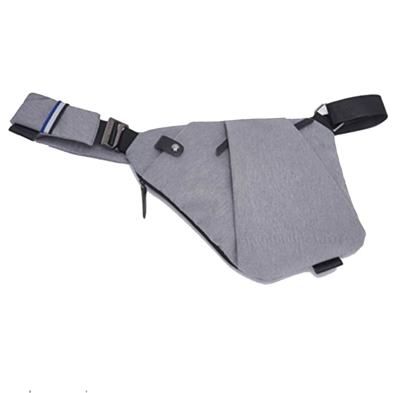 Men's Multifunctional Digital Storage Sports Bag Anti-theft Cross Body Chest Bag