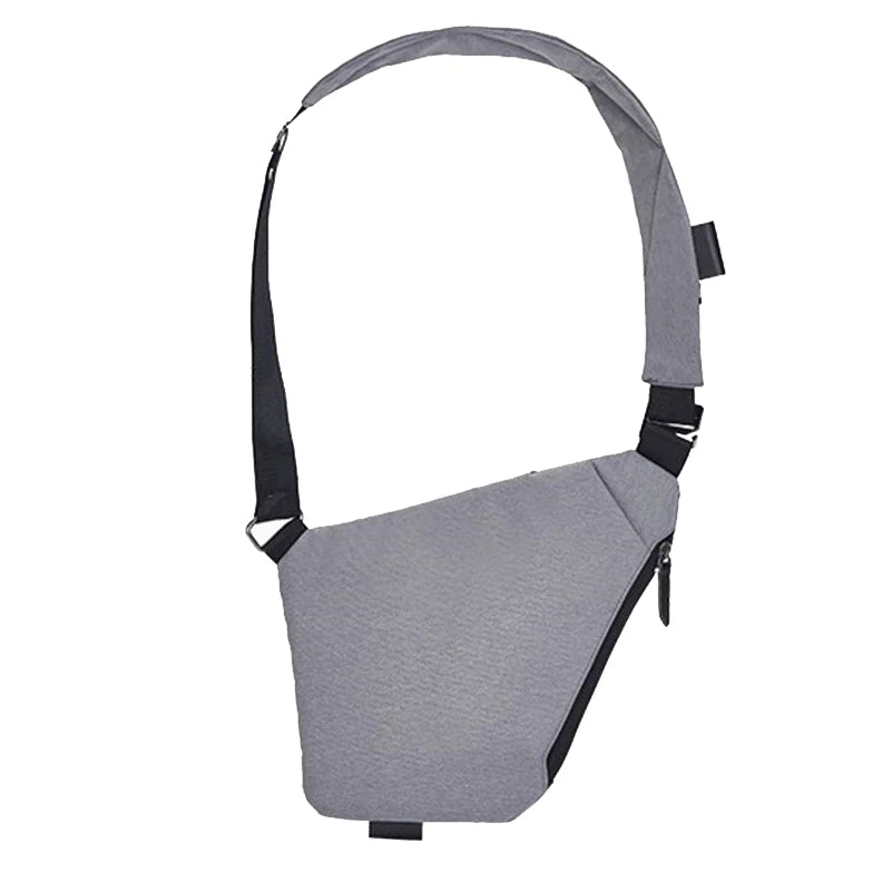Men's Multifunctional Digital Storage Sports Bag Anti-theft Cross Body Chest Bag
