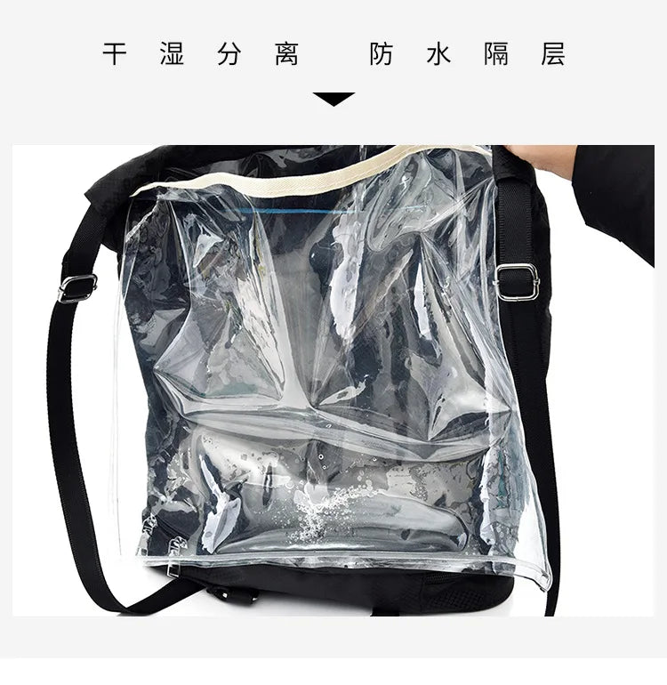 Drawstring Backpack Large Capacity Bag Travel Gym Bag