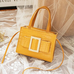 Women's Crocodile Pattern Shoulder Crossbody Bag