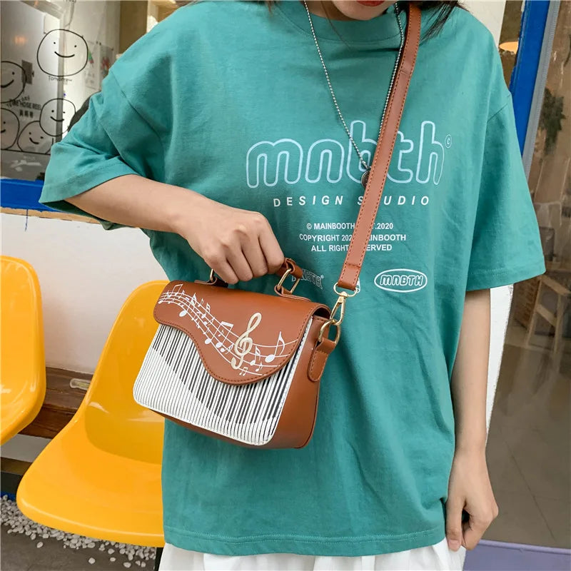 Snake Print Chain Crossbody Shoulder Bag for Women