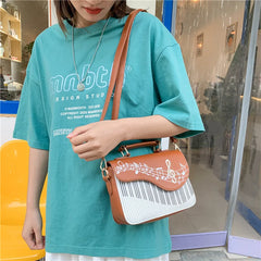 Snake Print Chain Crossbody Shoulder Bag for Women