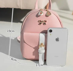 Mini Backpack One Shoulder Messenger Bag Women's Bag