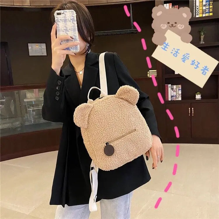 Mini Bear Backpacks Cute Kids Travel Rucksacks