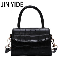 Mini Stone Pattern PU Leather Shoulder Crossbody Bags for Women