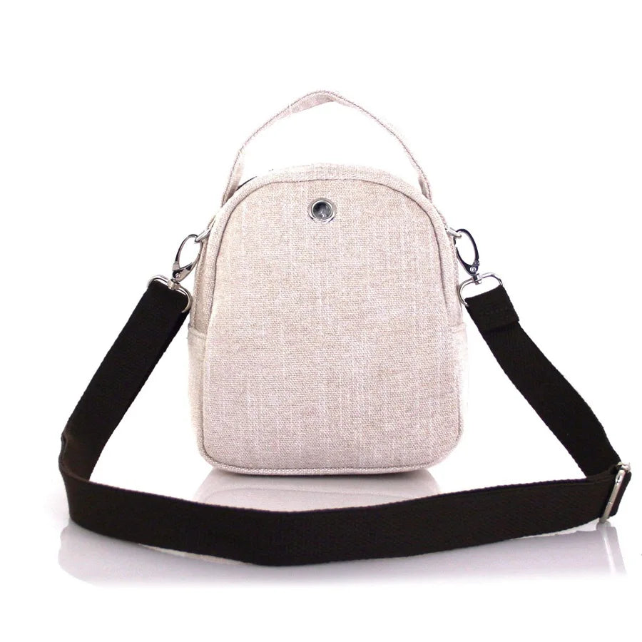 Owl Printed Mini Messenger Bag Crossbody Women's Bag