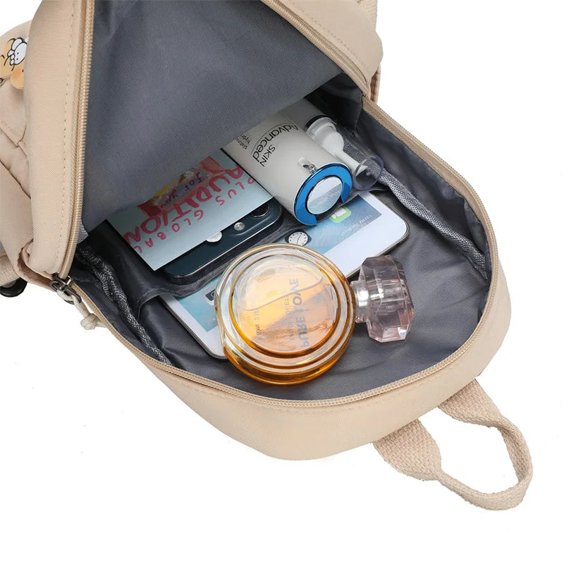 Mini Women's Backpack Multifunctional Small Shoulder Bag for Girls
