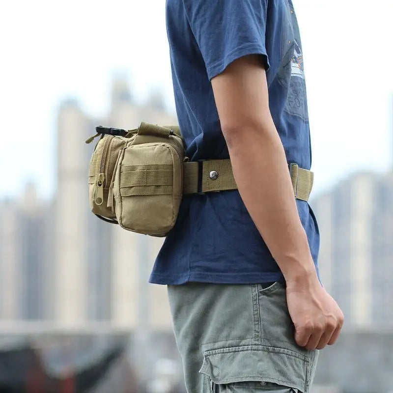 Multifunctional Tactical Waist Pack Pouch for Camping Hiking