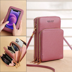 Touch Screen Women Bag Wallet One Shoulder Messenger Bags