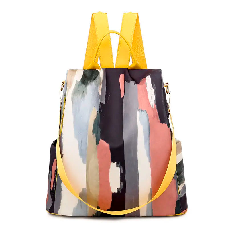 Waterproof Anti Theft Backpack for Girls School E201